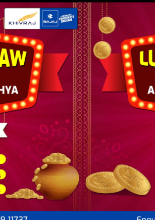 This Akshaya Tritiya, ride into prosperity with Khivraj Chetak! Buy a Chetak electric scooter between April 24–29, 2025, and enter our Lucky Draw to win up to 4 grams of gold. Visit showrooms in Indira Nagar, Mysore & more. Call +91 63669 11737 to book now!