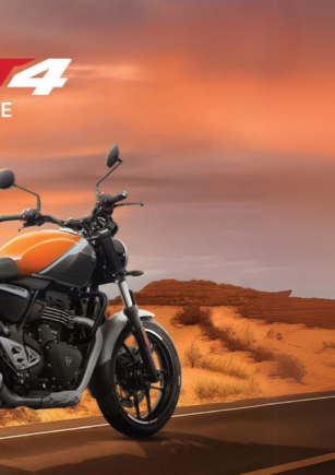 Triumph t4 baja orange