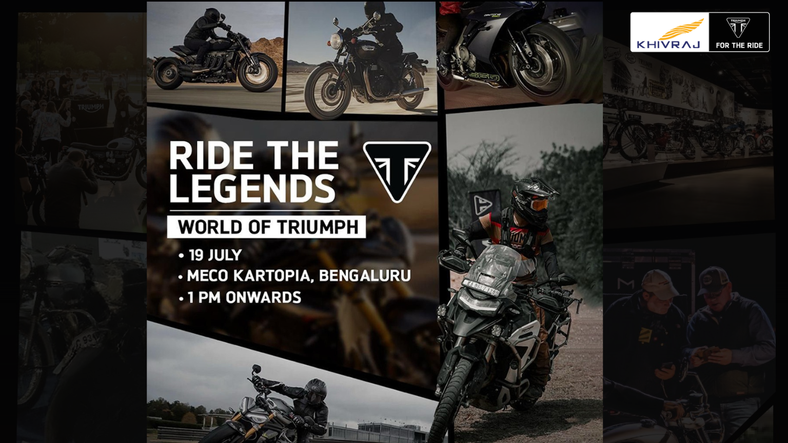 Bengaluru’s World of Triumph 2025 – Where Riders, Music & Stories Collide