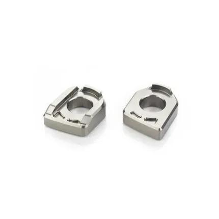 Triumph Billet Machined Gray Chain Adjuster Kit A9640158